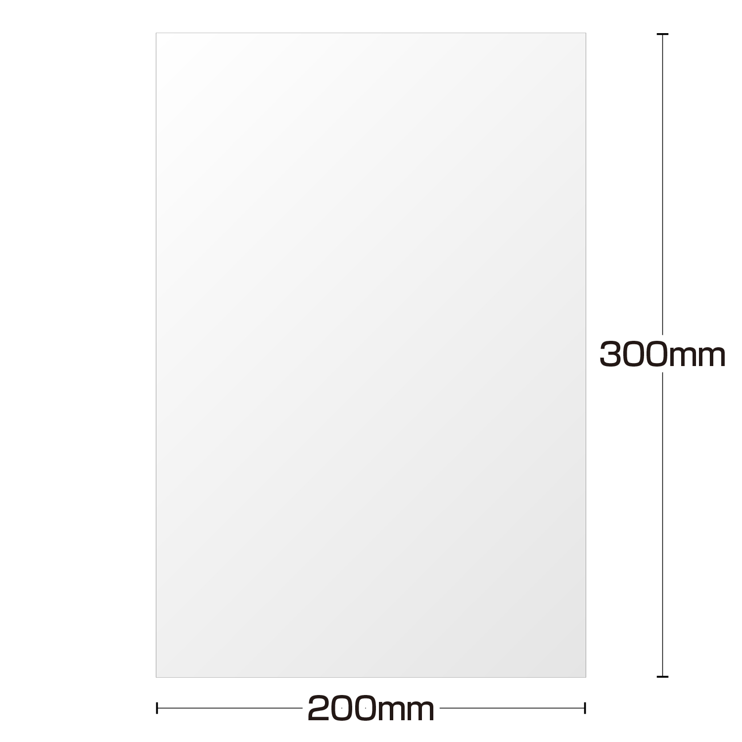 パン用 マルチフクロ OPPパック OPP袋 20μ 幅200mmｘ高さ300mm パン ケーキ ラッピング 包装 100枚入 【品番:32-8829】